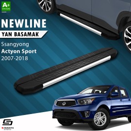 S-Dizayn Ssangyong Actyon Sports NewLine Krom Yan Basamak 203 Cm 2007-2018