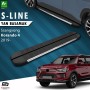 S-Dizayn Ssangyong Korando S-Line Chrome Side Step 183 Cm Above 2019
