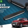 S-Dizayn Ssangyong Musso Evo Chrome Side Step 203 Cm Above 2018