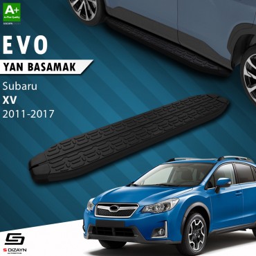 S-Dizayn Subaru XV Evo Black Side Step 173 Cm 2011-2017