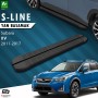 S-Dizayn Subaru XV S-Line Black Side Step 173 Cm 2011-2017