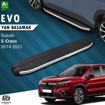 S-Dizayn Suzuki SX4 2 S-Cross Evo Krom Yan Basamak 173 Cm 2014-2021
