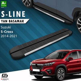 S-Dizayn Suzuki SX4 2 S-Cross S-Line Krom Yan Basamak 173 Cm 2014-2021