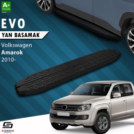 S-Dizayn VW Amarok Evo Siyah Yan Basamak 203 Cm 2010 Üzeri