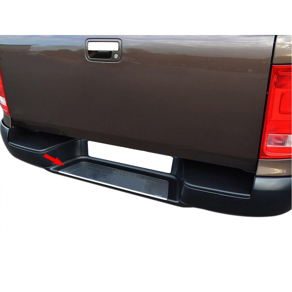 S-Dizayn VW Amarok Krom Arka Tampon Eşiği 2010 Model Üzeri