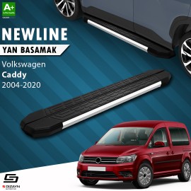 S-Dizayn VW Caddy 3 NewLine Krom Yan Basamak 193 Cm 2004-2020