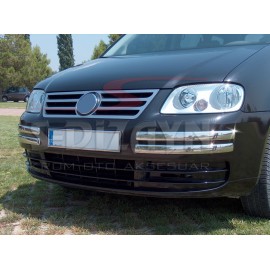 S-Dizayn VW Caddy Krom Ön Tampon Kaşı 4 Prç. 2004-2010