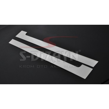 S-Dizayn VW Caddy Krom Sürgülü Kapı Çıtası 2 Prç 2004-2015