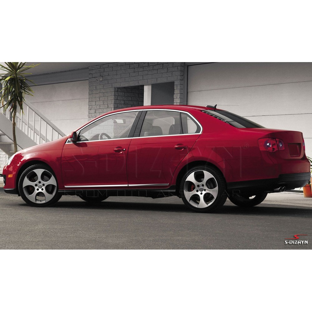 S-Dizayn VW Jetta Kapı Koruma Çıtası Krom 2006-2011