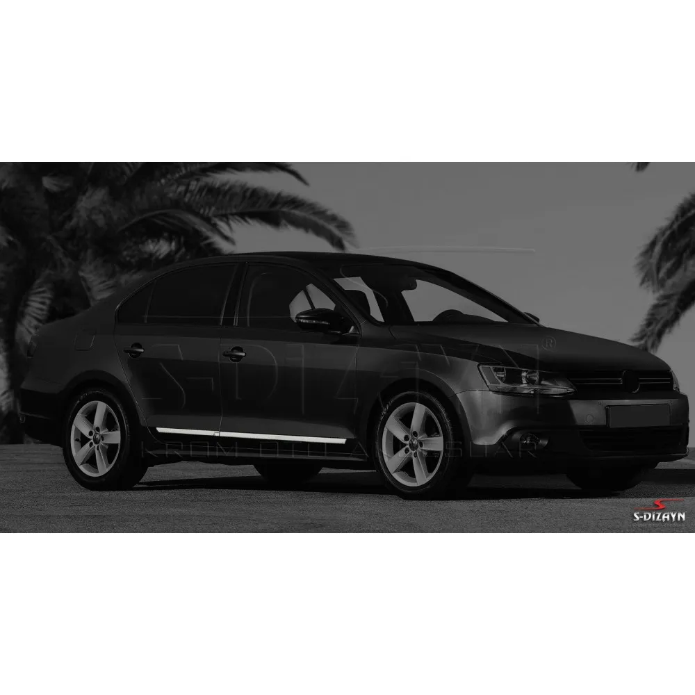 S-Dizayn VW Jetta Kapı Koruma Çıtası Krom 2011 Üzeri