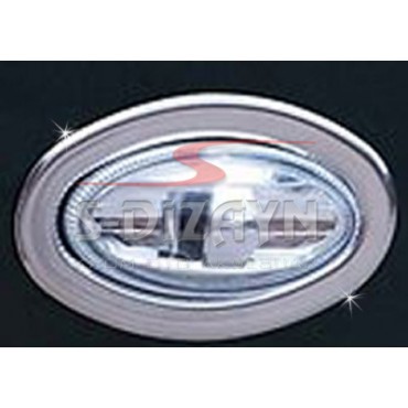 S-Dizayn VW Polo 2005-2009 Chrome Signal Frame 2 Pieces