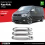 S-Dizayn VW T5 Caravelle Krom Kapı Kolu 3 Kapı 2004 Üzeri