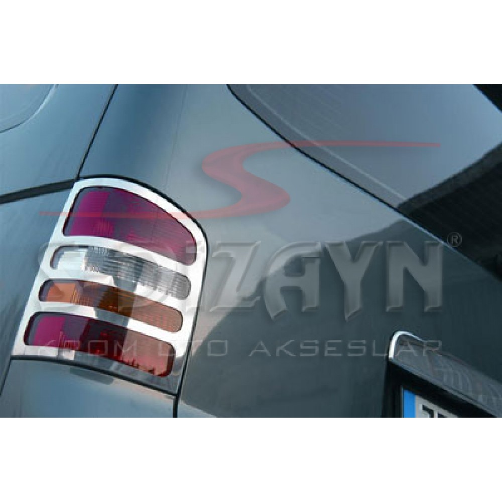 S-Dizayn VW T5 Caravelle Krom Stop Çerçevesi 2 Prç 2004-2015