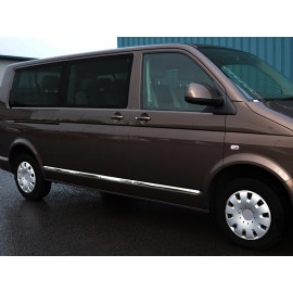 S-Dizayn VW T5 Caravelle Krom Yan Kapı Çıtası 7 Prç. (U.Ş.) 2010 Üzeri