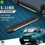 S-Dizayn VW Transporter T4 Short Chassis S-Line Aluminum Side Step 213 Cm 1995-2003