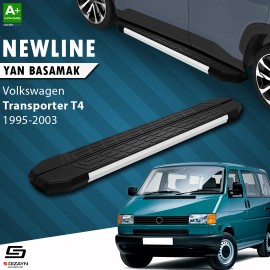 S-Dizayn VW Transporter T4 Uzun Şase NewLine Aluminyum Yan Basamak 253 Cm 1995-2003
