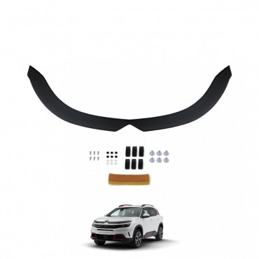 Citroen C5 Aircross Ön Kaput Koruyucu 4mm ABS 2017 ->