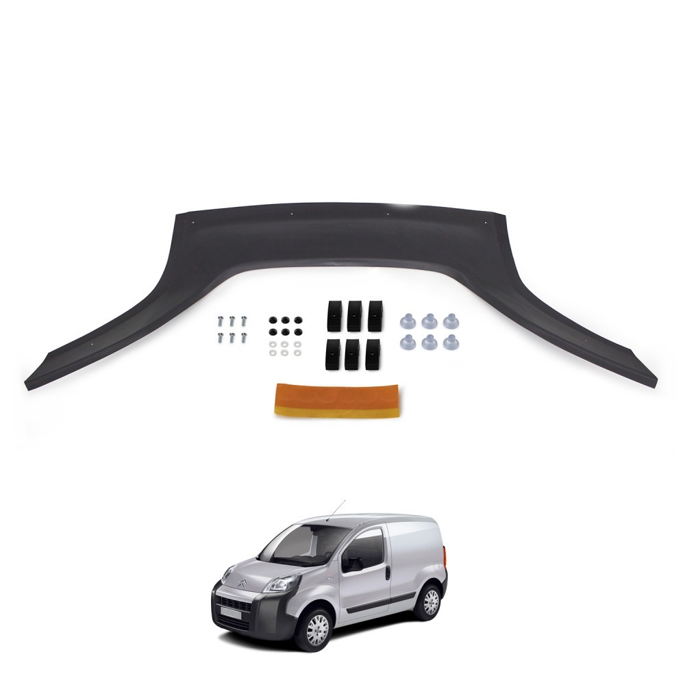 Citroen Nemo Front Hood Protector Spoiler Between 2007-2016