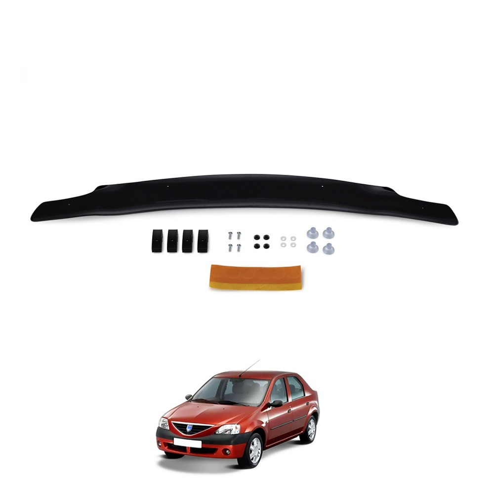 Dacia Logan / L. Mcv Front Hood Protector Spoiler Between 2005-2012