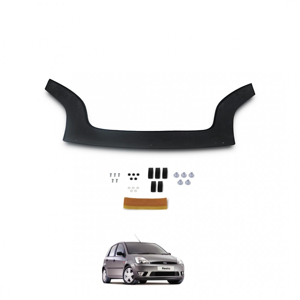 Ford Fiesta Ön Kaput Koruma Rüzgarlığı 4mm ABS 2002-2008