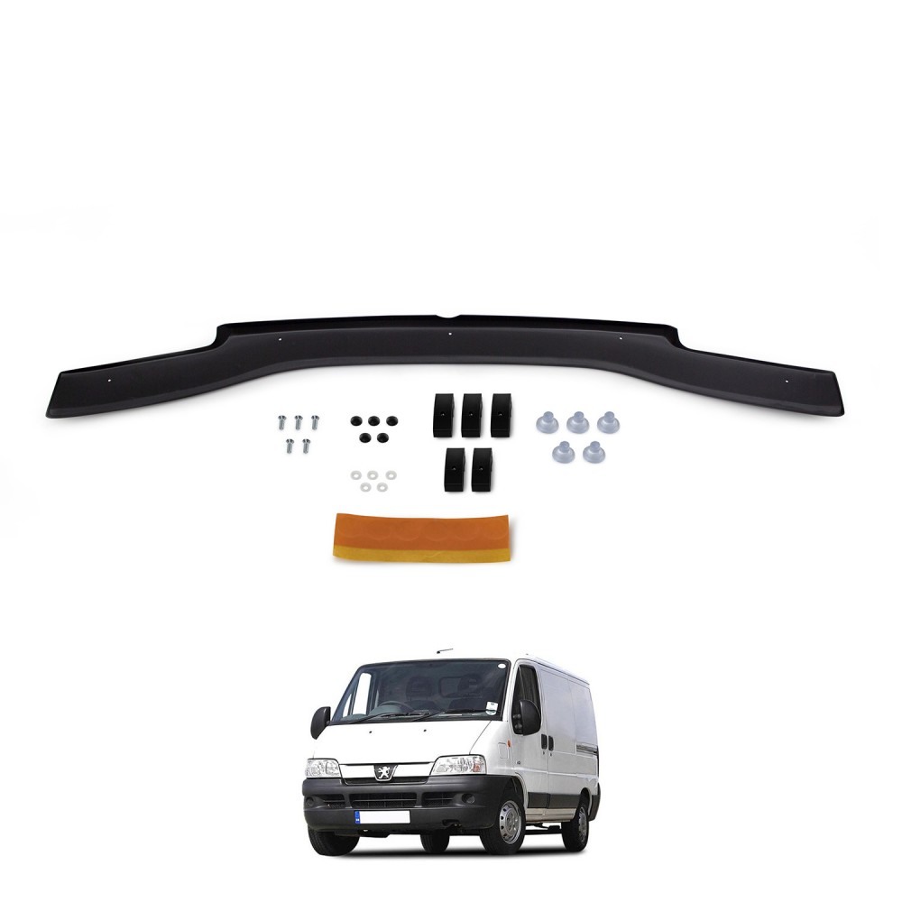 Peugeot Boxer Ön Kaput Koruma Rüzgarlığı 4mm ABS 1994 - 2006