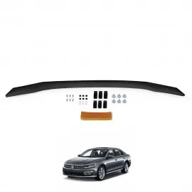  Volkswagen Passat Ön Kaput Koruyucu Rüzgarlığı 4mm ABS 2015 ->