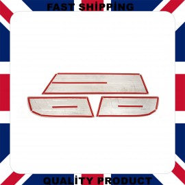 S-Dizayn Ford Tourneo Custom Krom Kapı Kolu 4 Kapı 9 Prç 2012 Üzeri