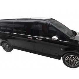 Mercedes Vito W447 Solid Tavan Çıtası Siyah Orta Şase 2014 ve Sonrası