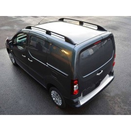 Peugeot Partner 3 Elegance Tavan Çıtası Siyah Uzun Şase 2019 ve Sonrası