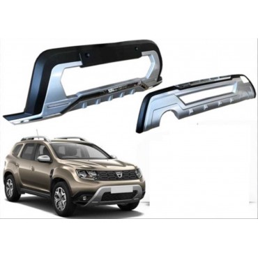 Dacia duster ön ve arka tampon koruma difüzör ledli 2018+