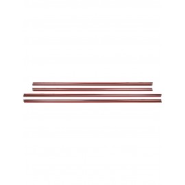 BMW 3 Serisi E46 Sedan Krom Cam Çıtası (4 Parça Paslanmaz Çelik) - 1998-2005 Modeller