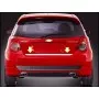 Chevrolet Aveo HB Krom Bagaj Alt Çıtası (Paslanmaz Çelik) - 2006-2011 Modeller