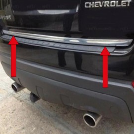 Chevrolet Captiva SUV Krom Bagaj Alt Çıtası (Paslanmaz Çelik) - 2006 ve Sonrası Modeller