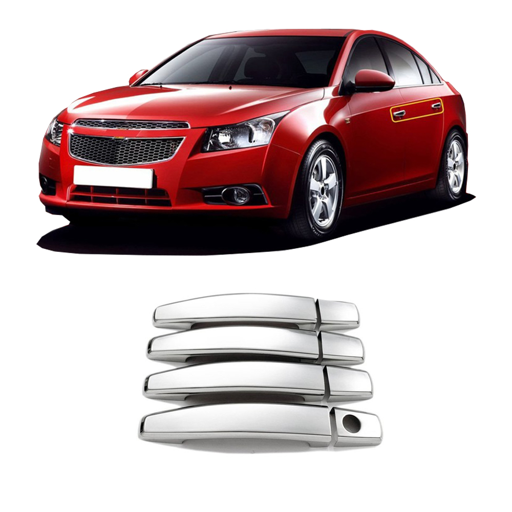 Chevrolet Cruze SD Krom Kapı Kolu (4 Kapı, Paslanmaz Çelik) - 2009 ve Sonrası Modeller