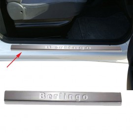 Citroen Berlingo I Mini Van Krom Kapı Eşiği (Paslanmaz Çelik) - 2 Parça - 1996-2008 Modeller
