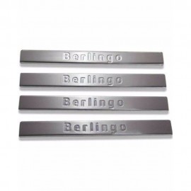 Citroen Berlingo I Mini Van Krom Kapı Eşiği (Paslanmaz Çelik) - 2 Parça - 1996-2008 Modeller