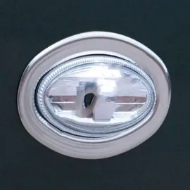 Citroen Berlingo I Mini Van Krom Sinyal Çerçevesi (Paslanmaz Çelik) - 2 Parça - 1996-2008 Modeller