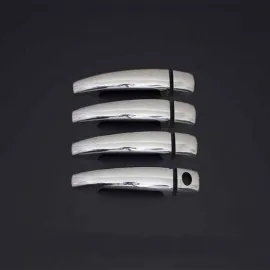 Citroen Berlingo II Mini Van Krom Kapı Kolu (Paslanmaz Çelik) - 4 Kapı - 2008-2018 Modeller