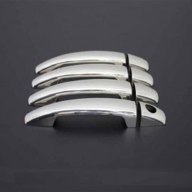 Citroen Berlingo II Mini Van Krom Kapı Kolu (Paslanmaz Çelik) - 4 Kapı - 2008-2018 Modeller