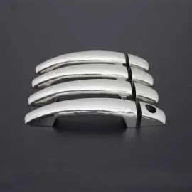 Citroen Berlingo II Mini Van Krom Kapı Kolu (Paslanmaz Çelik) - 4 Kapı - 2008-2018 Modeller