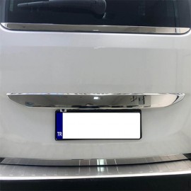 Citroen Berlingo II Mini Van Krom Bagaj Camı Alt Çıtası (Paslanmaz Çelik) - 2008-2018 Modeller