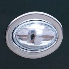 Citroen Berlingo II Mini Van Krom Sinyal Çerçevesi (2 Parça Paslanmaz Çelik) - 2008-2018 Modeller