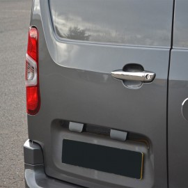 Citroen Berlingo III Mini Van Krom Kapı Kolu (5 Kapı, Paslanmaz Çelik, 2 Delik, 2 Sürgülü) - 2019 ve Sonrası Modeller