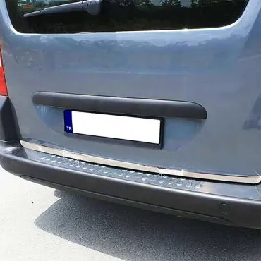 Citroen Berlingo III Mini Van Krom Bagaj Alt Çıta (Paslanmaz Çelik) - 2019 ve Sonrası Modeller