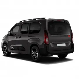 Citroen Berlingo III Mini Van Krom Bagaj Camı Alt Çıtası (Paslanmaz Çelik) - 2019 ve Sonrası Modeller