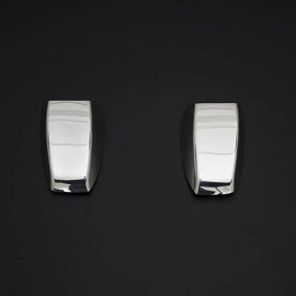 Citroen Berlingo III Mini Van Krom Bagaj Camı Menteşe Kapağı (2 Parça Paslanmaz Çelik) - 2019 ve Sonrası Modeller