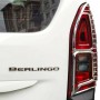 Citroen Berlingo III Mini Van Stop Çerçevesi (2 Parça ABS Krom) - 2019 ve Sonrası Modeller