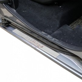 Citroen Berlingo III Mini Van Chrome Door Sill (2 Pieces Stainless Steel) - For 2019 and Newer Models