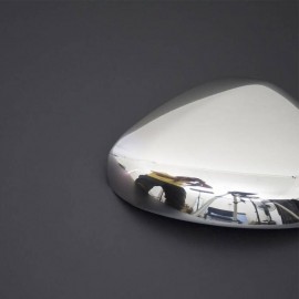 Citroen C3 HB Krom Ayna Kapağı (2 Parça Paslanmaz Çelik) - 2009 ve Sonrası Modeller