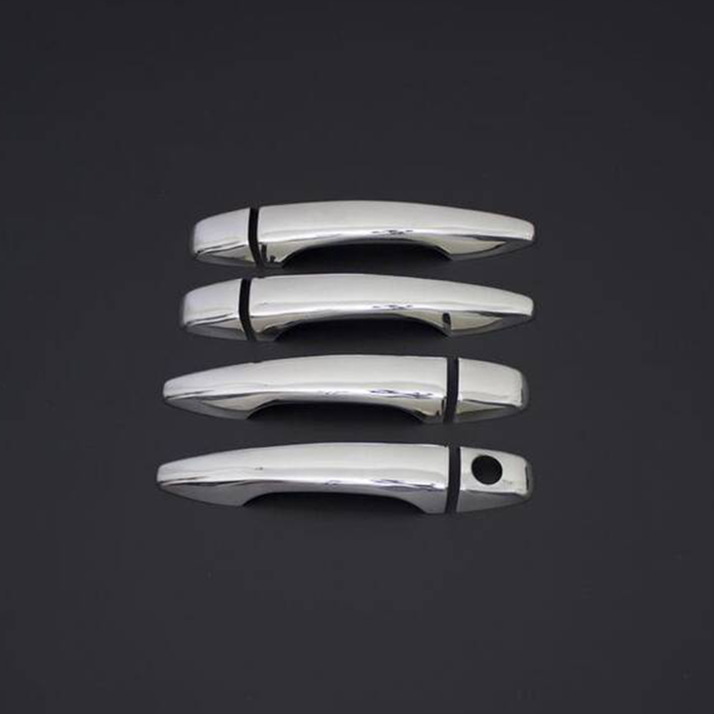 Citroen C4 Hatchback Chrome Door Handle (4 Doors, Stainless Steel) - 2010 and Later Models